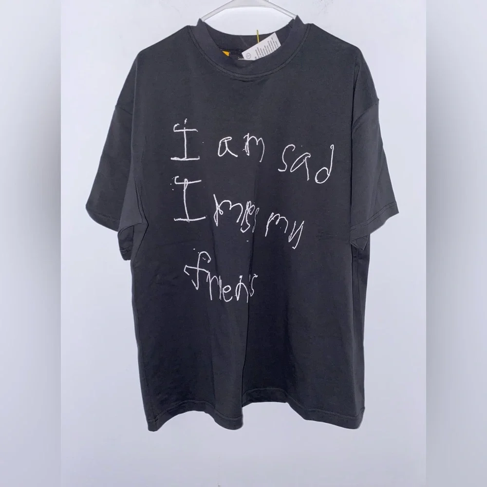 COPY - NWT RARE gallery dept. Boxy ANTIQUE BLACK handwritten “I m sad I miss my… - Picture 17 of 17